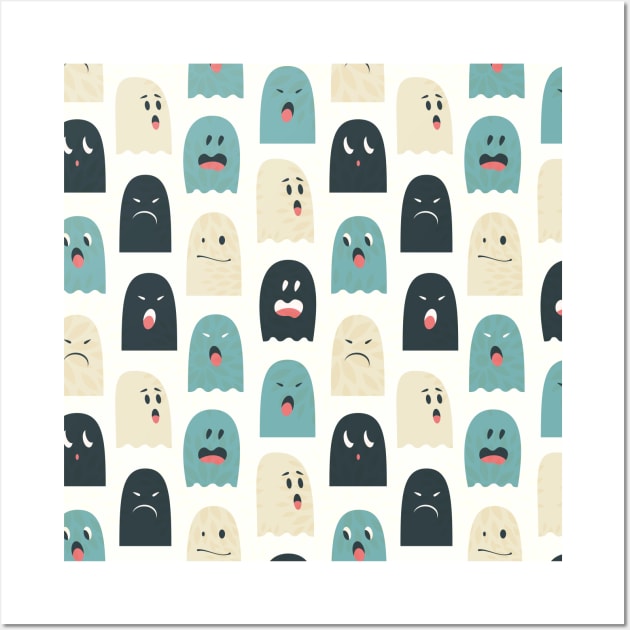 Lovely monsters Wall Art by Silmen